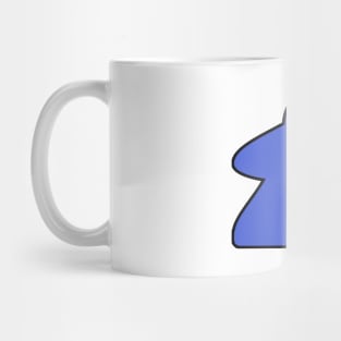 Blue Meeple Mug